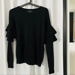 Banana Republic Ruffle Sleeve Sweater